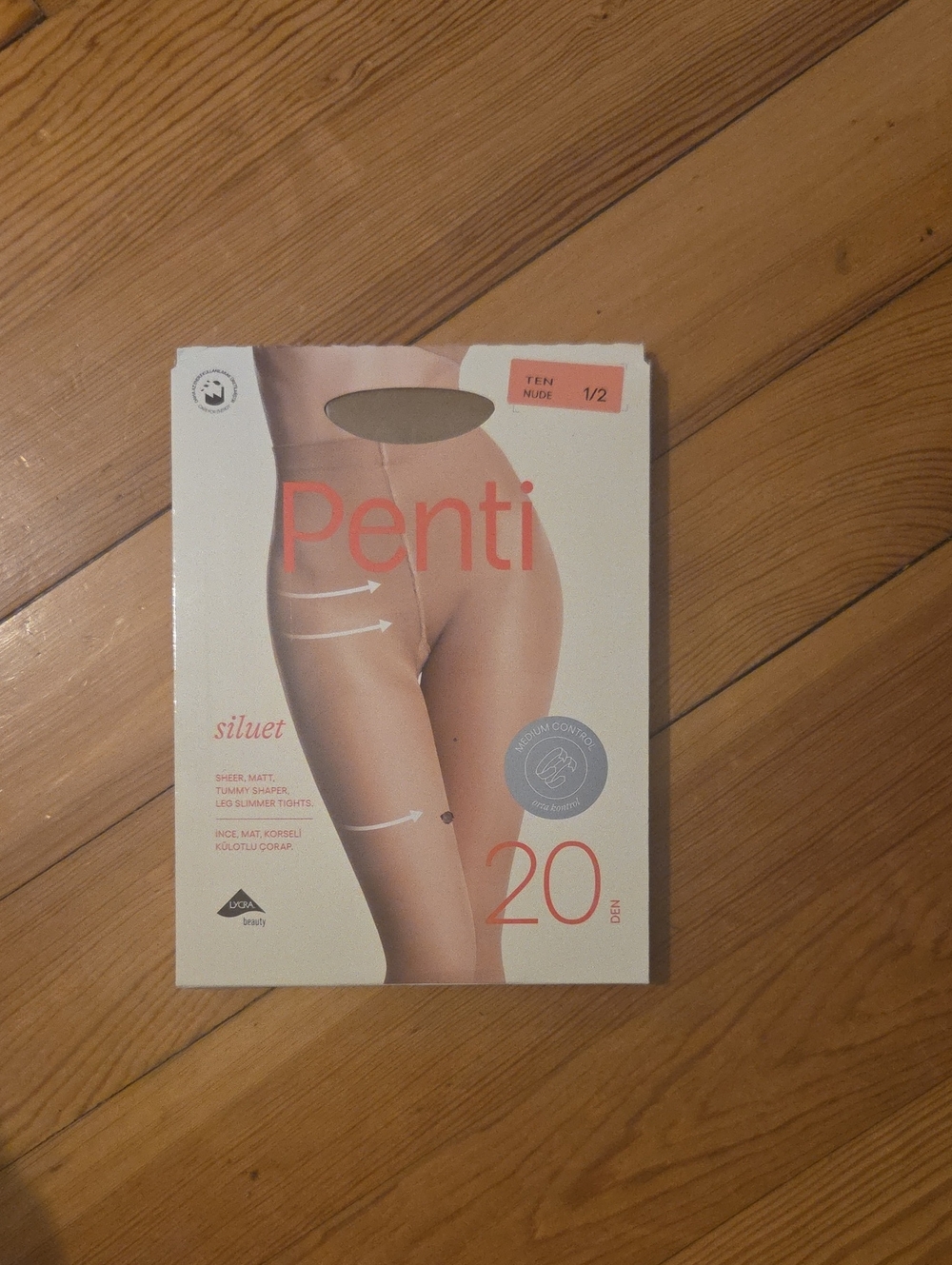 Penti Siluet 20 Den Sheer Nude Tights